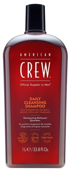 Ежедневный очищающий шампунь American Crew Daily cleansing shampoo 1000 мл NEW