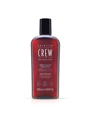 Ежедневный шампунь для седых волос American Crew Daily Silver shampoo 250 мл