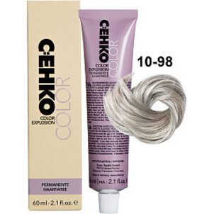 Крем-краска для волос C:EHKO 10/98 Ультра-светлый блондин сандре-фиолетовый Color Explosion 60 мл