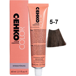 Крем тонирующий C:EHKO 5/7 Темный шоколад Color Vibration 60 мл