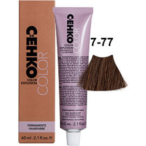 Крем-краска для волос C:EHKO 7/77 Латте Макьято Color Explosion 60 мл